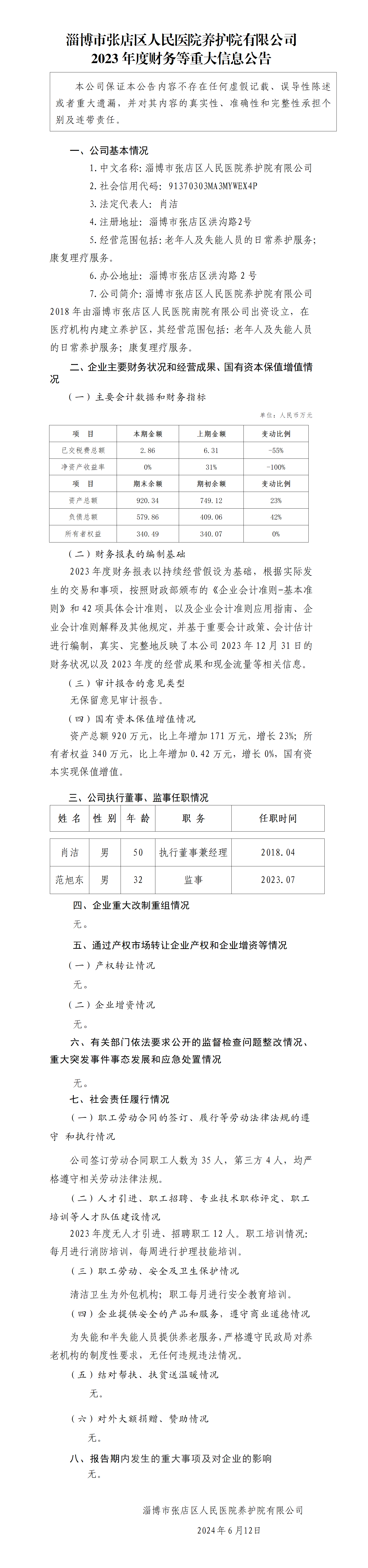 27.淄博市張店區(qū)人民醫(yī)院養(yǎng)護院有限公司公司2023年度財務(wù)等重大信息公告_01.png