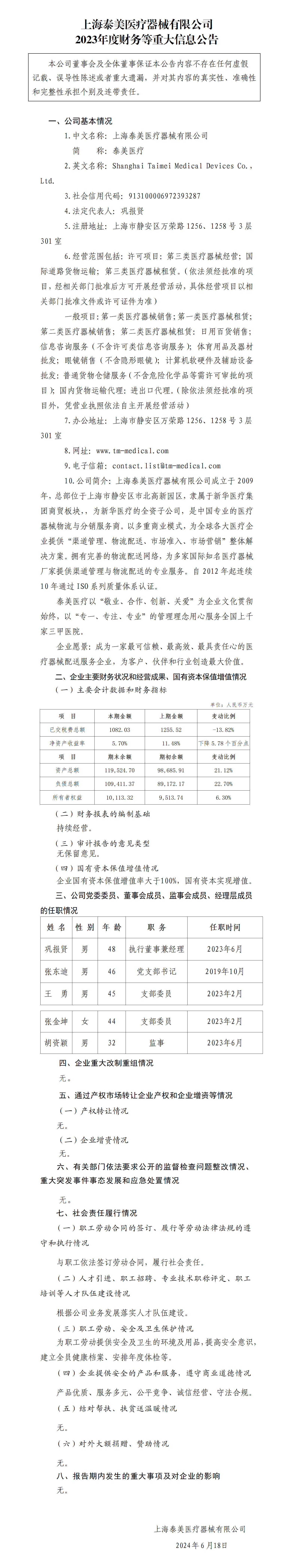 43.上海泰美醫(yī)療器械有限公司2023年度財(cái)務(wù)等重大信息公告_01.png